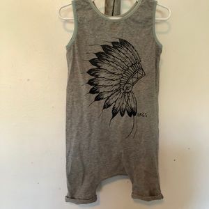 Rags to Raches chief tank romper